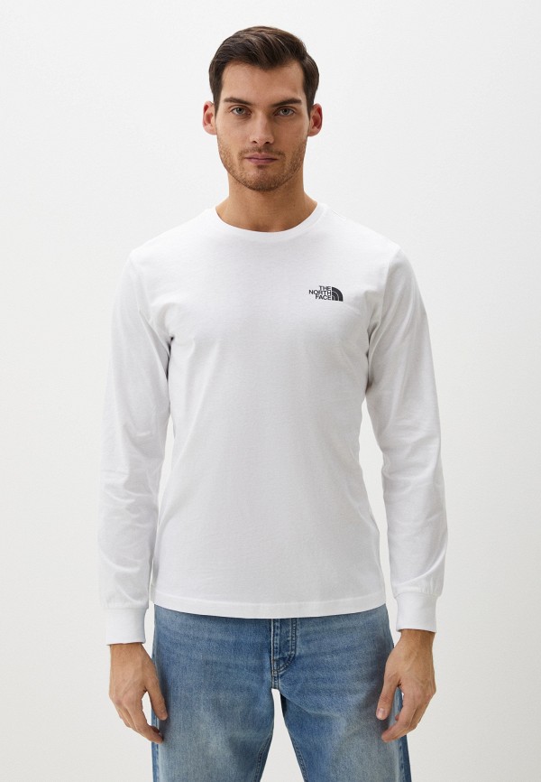 

Лонгслив The North Face, Белый, M L/S Redbox Tee