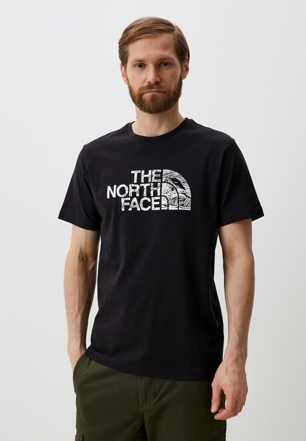 

Футболка The North Face, Черный, M S/S Woodcut Dome Tee