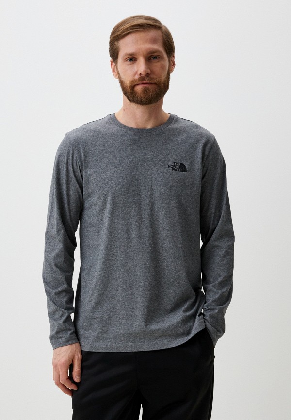 

Лонгслив The North Face, Серый, M L/S Simple Dome Tee