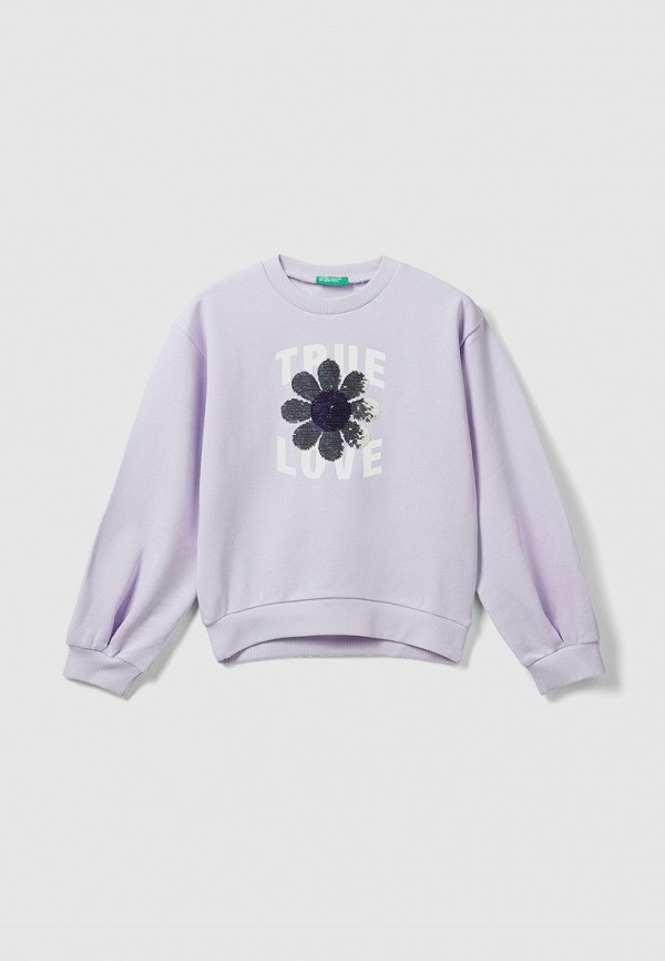 

Свитшот United Colors of Benetton, Фиолетовый