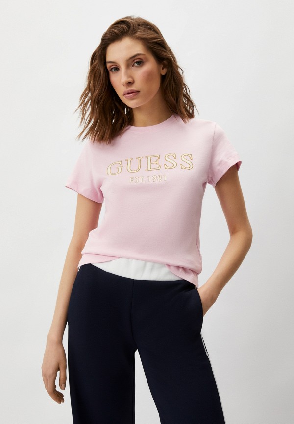 

Футболка Guess, Розовый