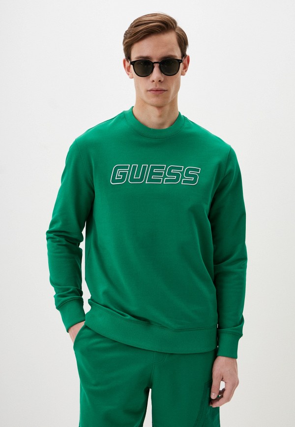 Свитшот Guess зеленого цвета