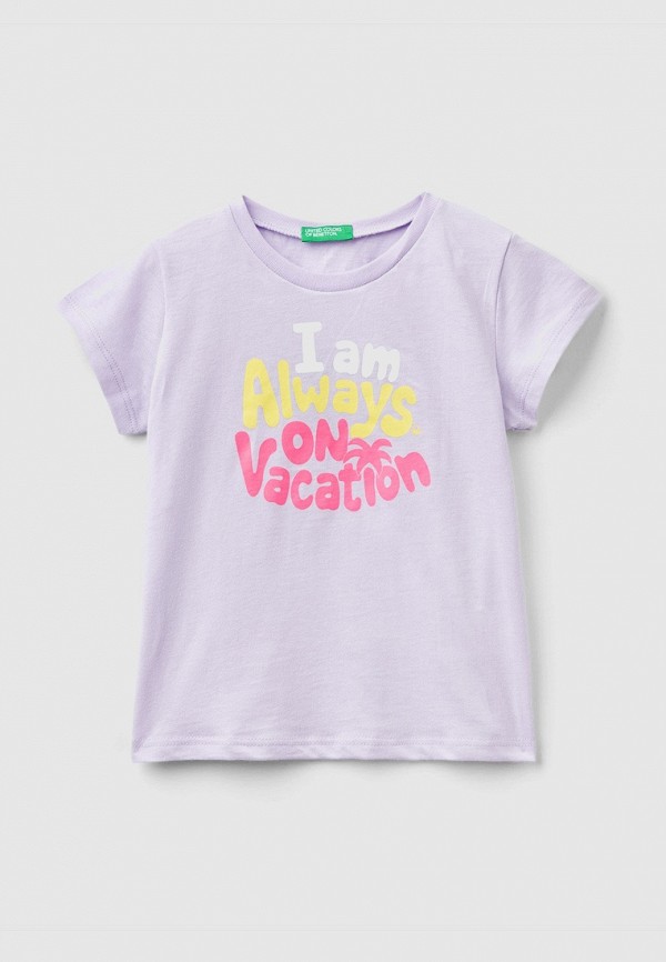 

Футболка United Colors of Benetton, Фиолетовый