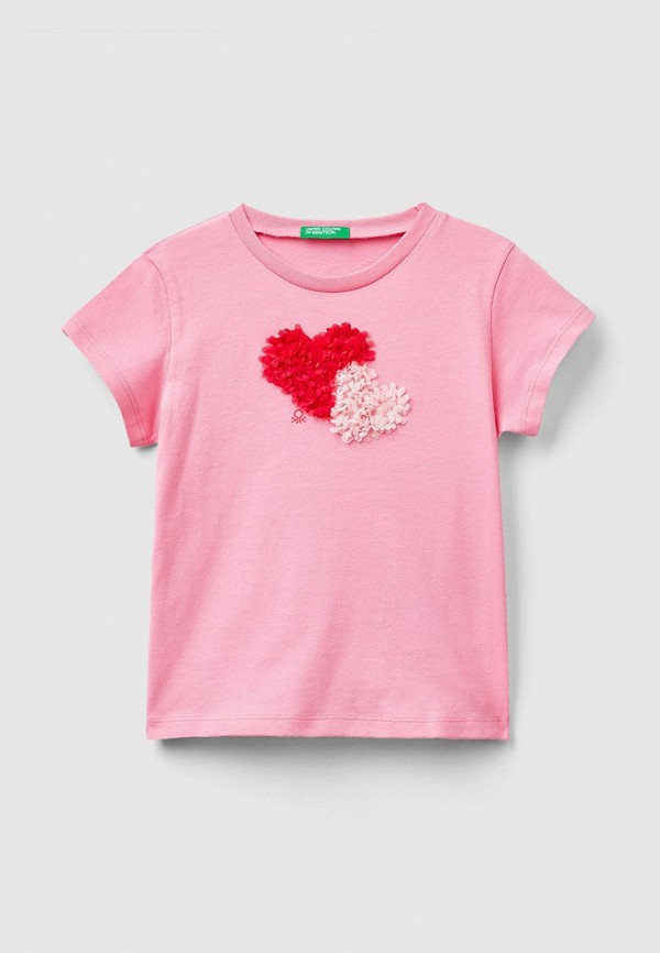 

Футболка United Colors of Benetton, Розовый