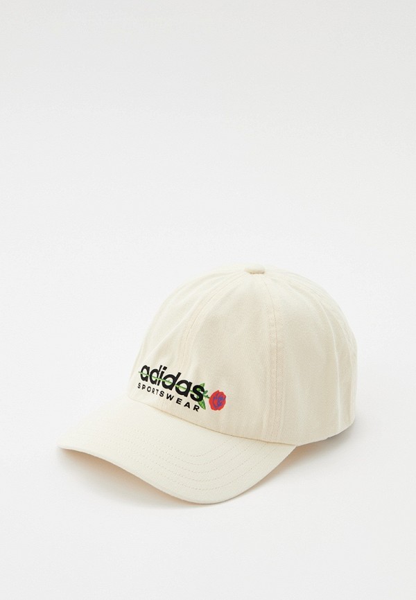

Бейсболка adidas, Бежевый, W FLOWER CAP