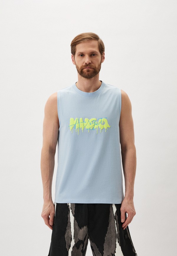 

Майка Hugo, Голубой, Dopical