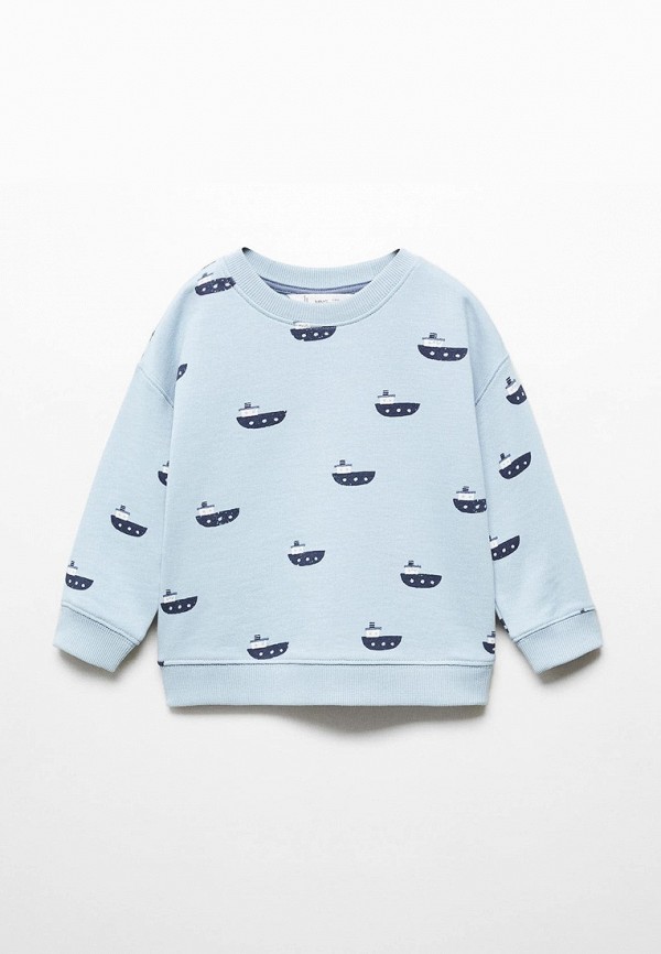 

Свитшот Mango Kids, Голубой, PORT