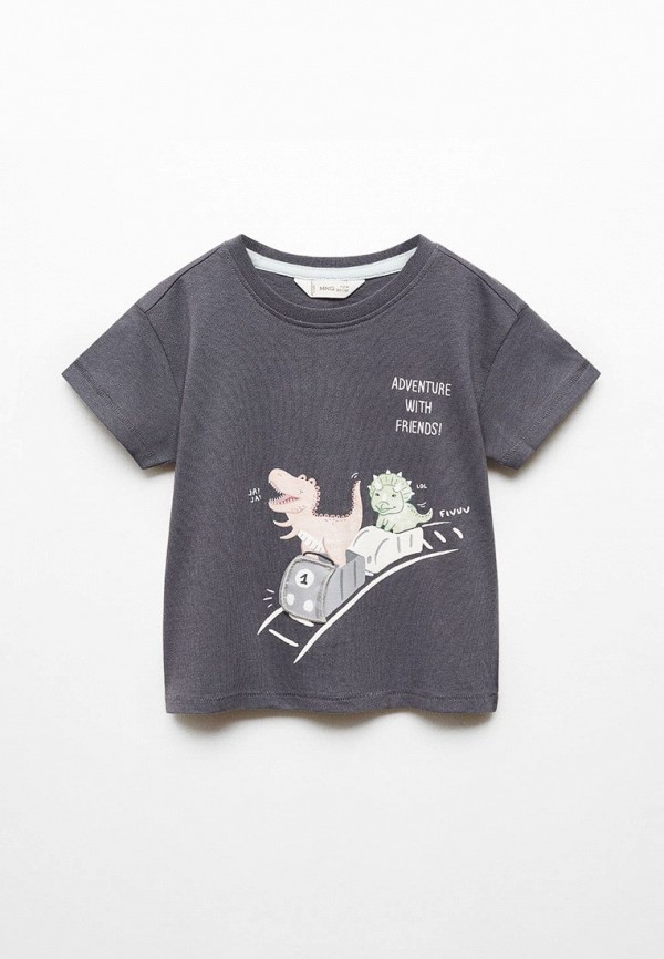 

Футболка Mango Kids, Серый, FERIA2