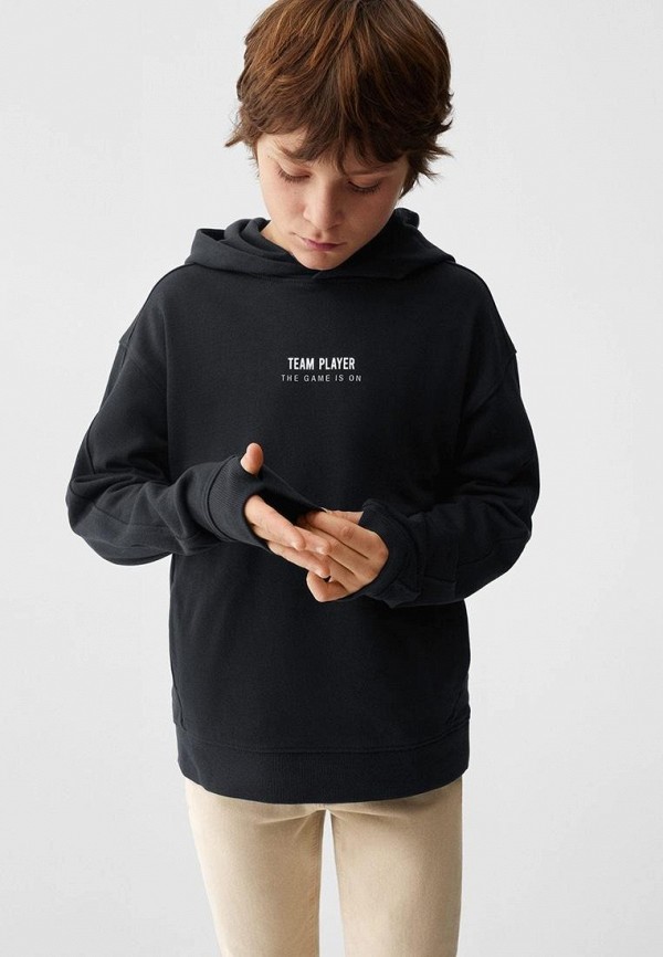 

Худи Mango Kids, Черный, LEVEL