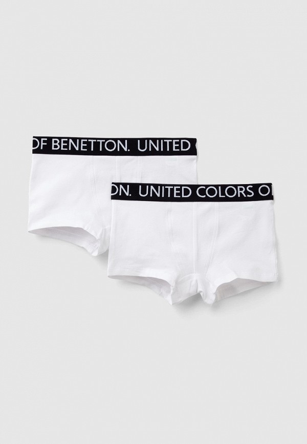 Трусы 2 шт. United Colors of Benetton белого цвета