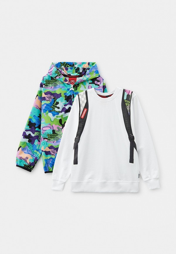 

Ветровка и свитшот Sprayground, Белый