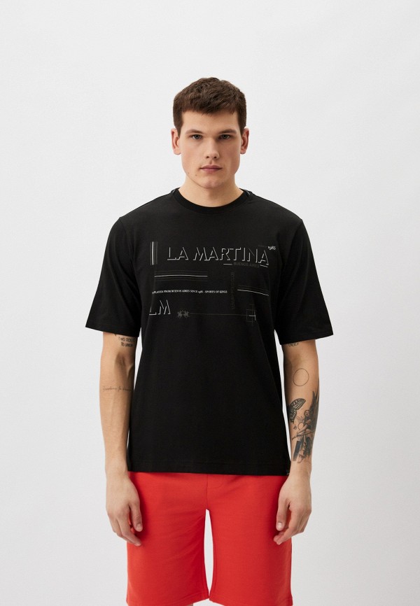 

Футболка La Martina, Черный