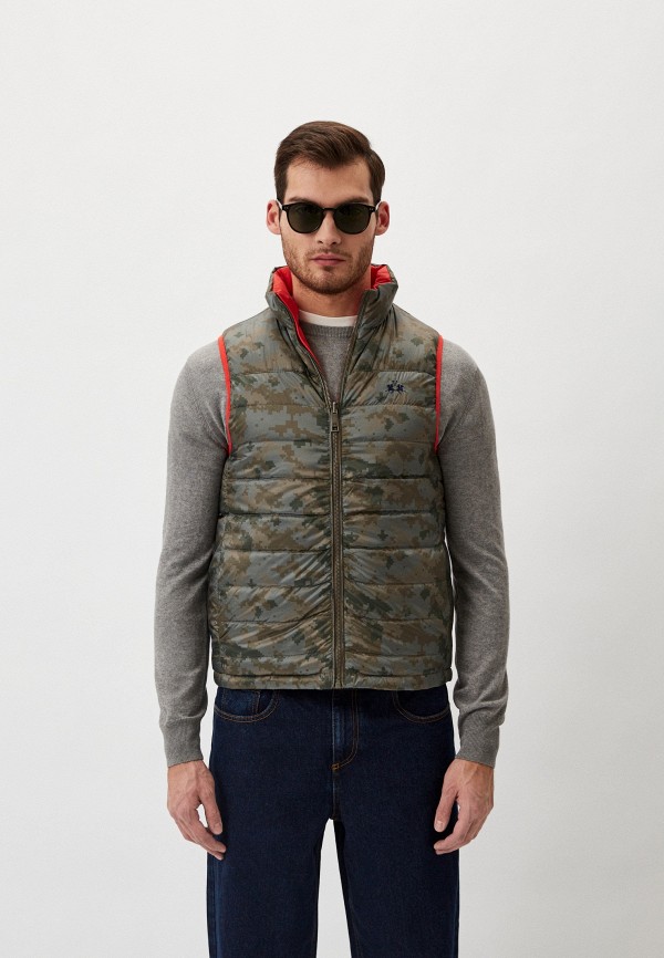 

Жилет утепленный La Martina, Разноцветный, revesible