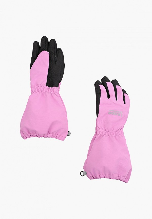 Перчатки Lassie розового цвета