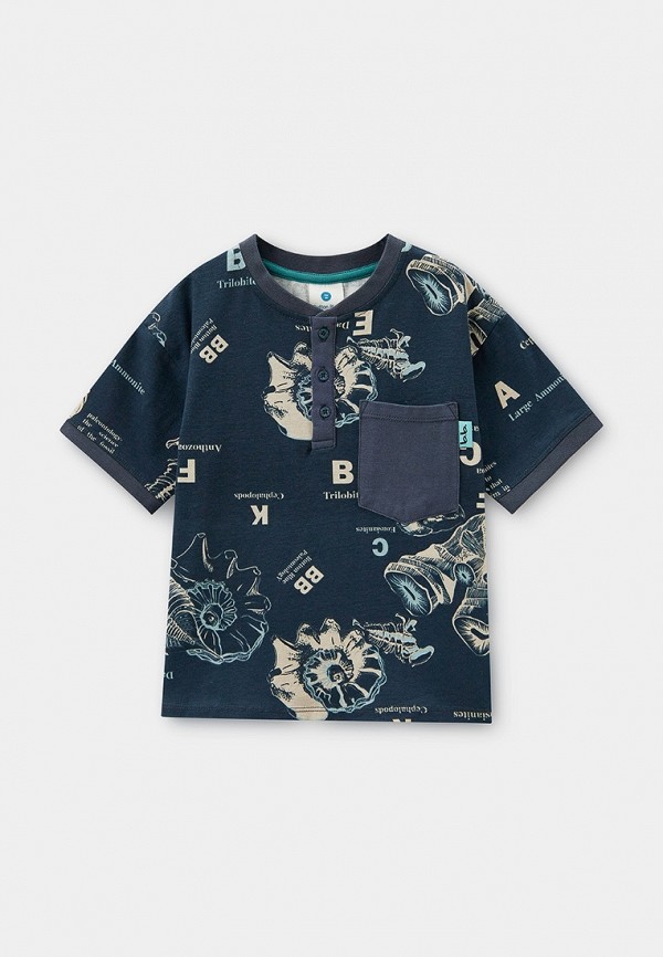 

Поло Button Blue, Синий