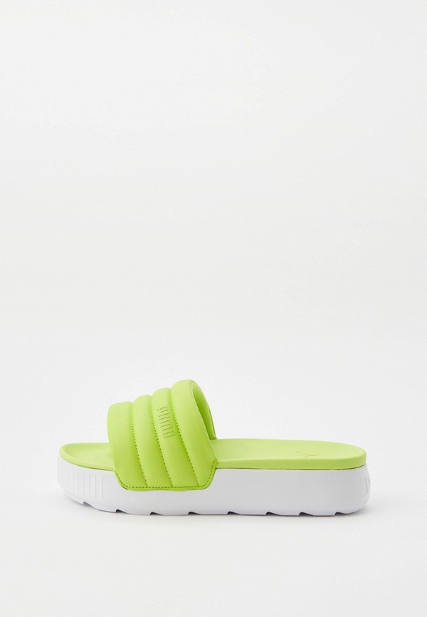 

Сланцы PUMA, Зеленый, Karmen Slide Puffy Wns