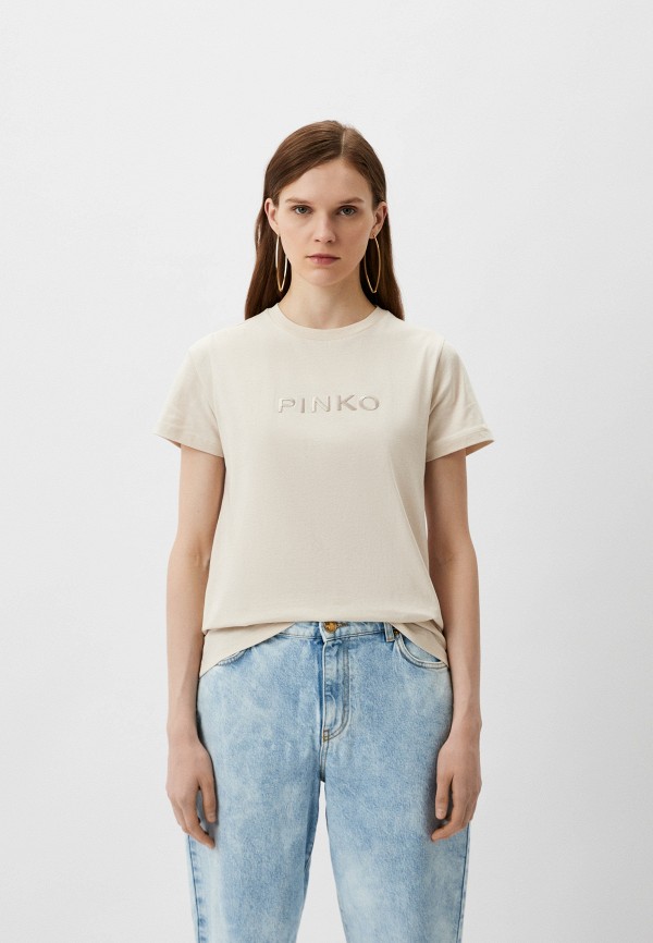 

Футболка Pinko, Бежевый