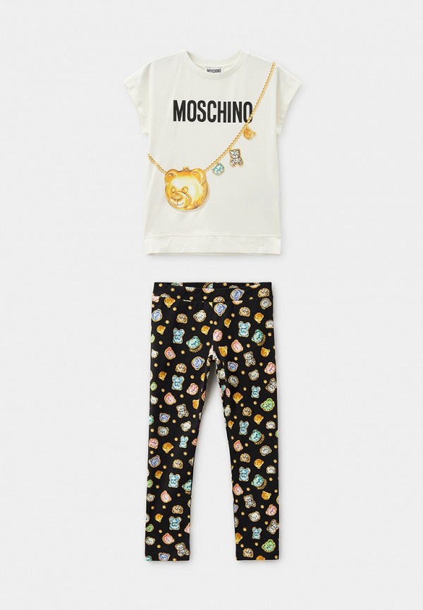 

Футболка и леггинсы Moschino Kid, Разноцветный