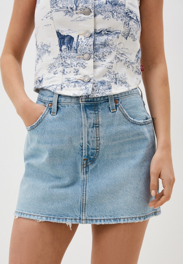 

Юбка джинсовая Levi's®, Голубой