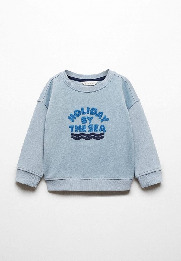

Свитшот Mango Kids, Голубой, THESEA