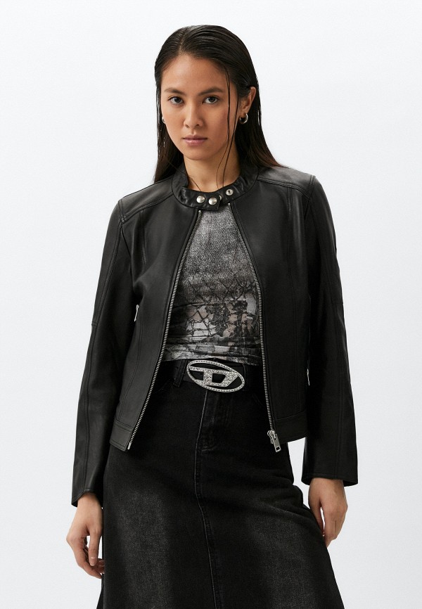 

Куртка кожаная Diesel, Черный
