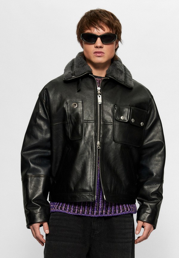 

Куртка кожаная Diesel, Черный