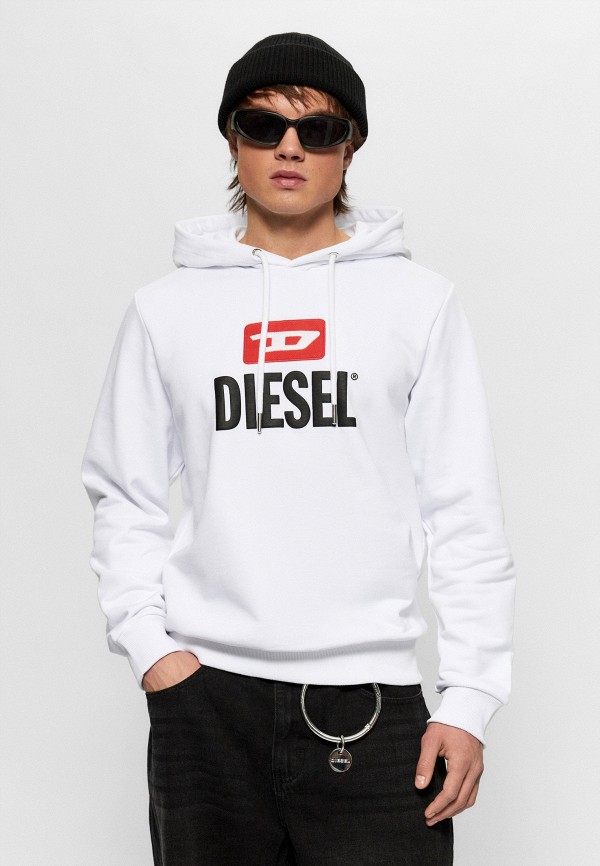 Худи Diesel белого цвета