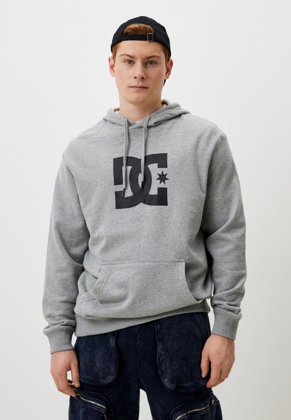 Худи DC Shoes серого цвета