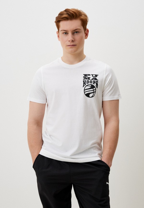 

Футболка PUMA, Белый, The Hooper Tee 2