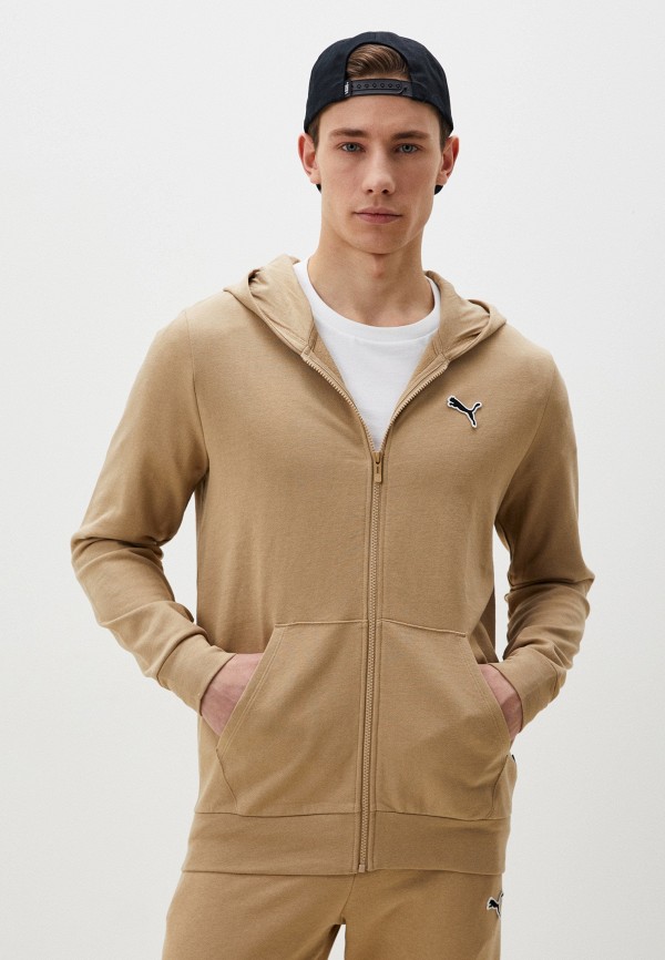 

Толстовка PUMA, Бежевый, BETTER ESSENTIALS Full-Zip Hoodie TR