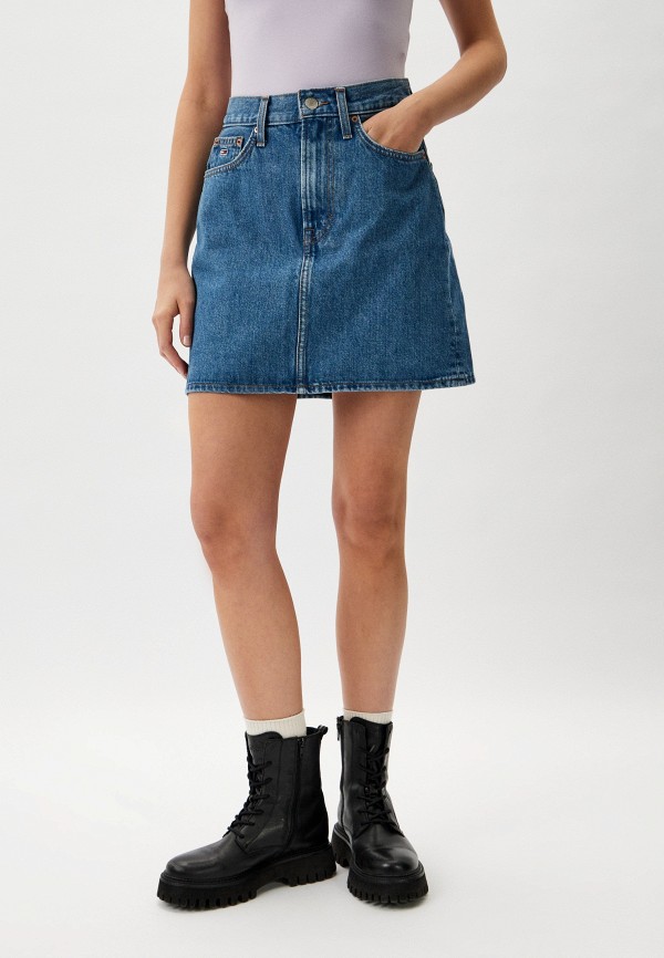 

Юбка джинсовая Tommy Jeans, Голубой