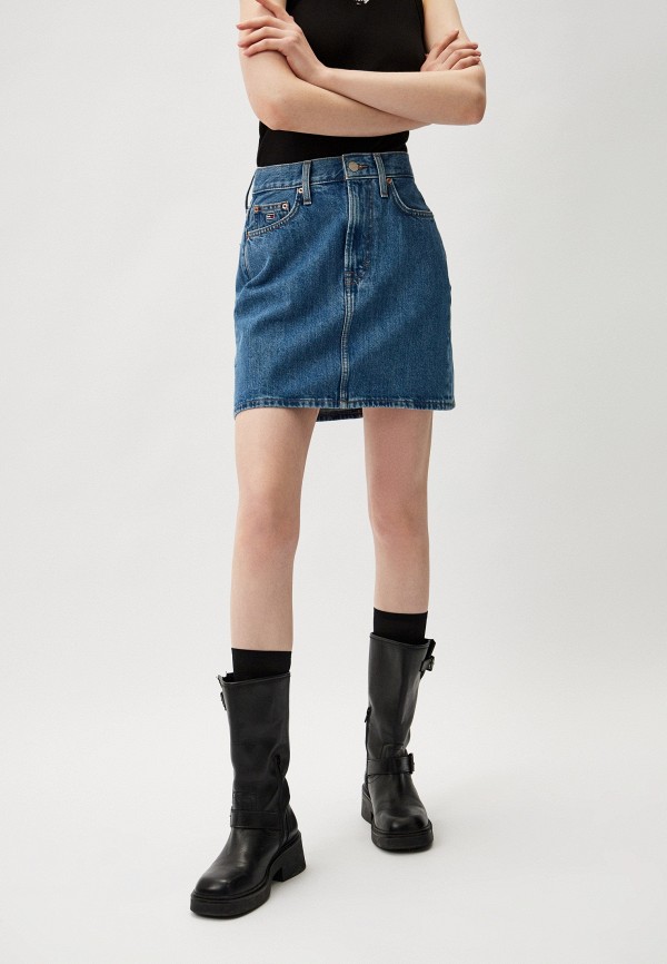

Юбка джинсовая Tommy Jeans, Синий
