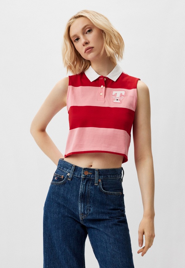 

Поло Tommy Jeans, Разноцветный