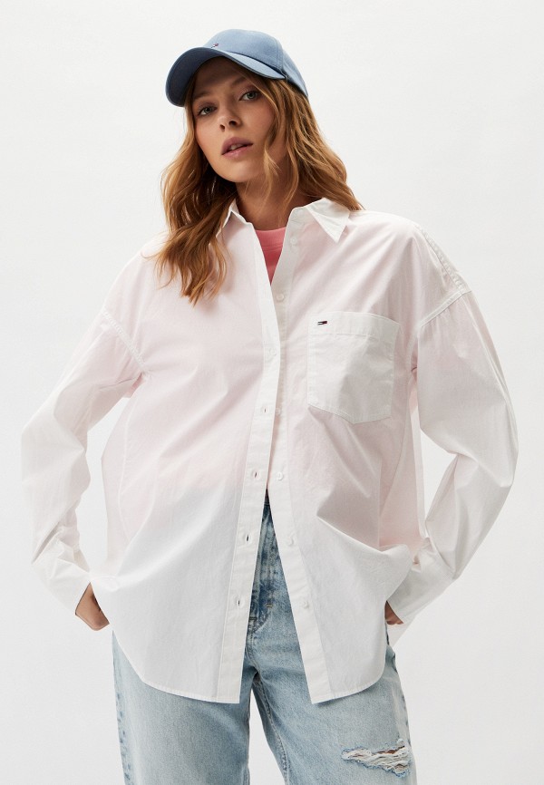 

Рубашка Tommy Jeans, Белый