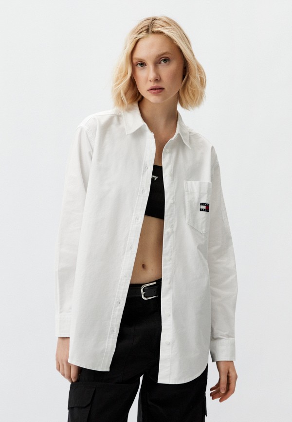 

Рубашка Tommy Jeans, Белый