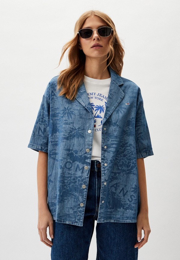 

Рубашка джинсовая Tommy Jeans, Синий