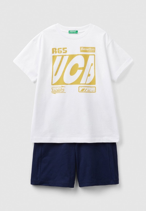 

Футболка и шорты United Colors of Benetton, Разноцветный