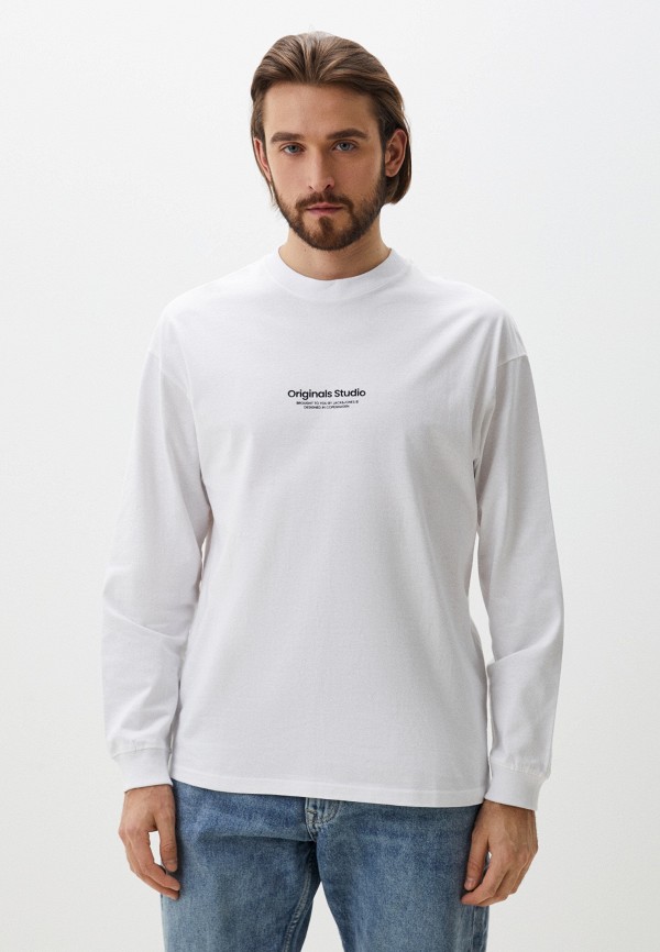 

Лонгслив Jack & Jones, Белый