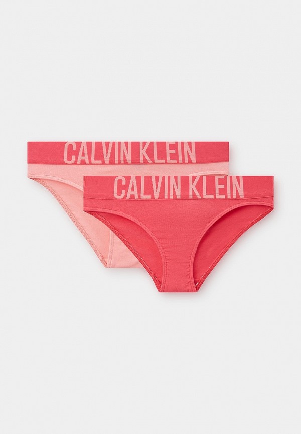 Трусы 2 шт. Calvin Klein розового цвета