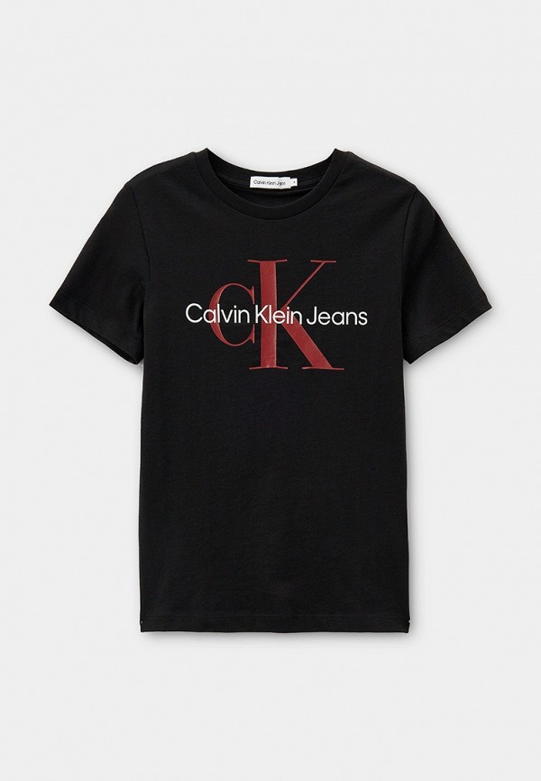 Футболка Calvin Klein Jeans черного цвета