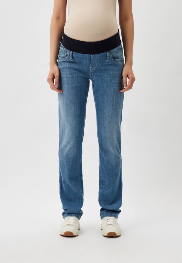 

Джинсы Pietro Brunelli Maternity, Голубой, EXTRA LENGTH STRAIGHT JEANS