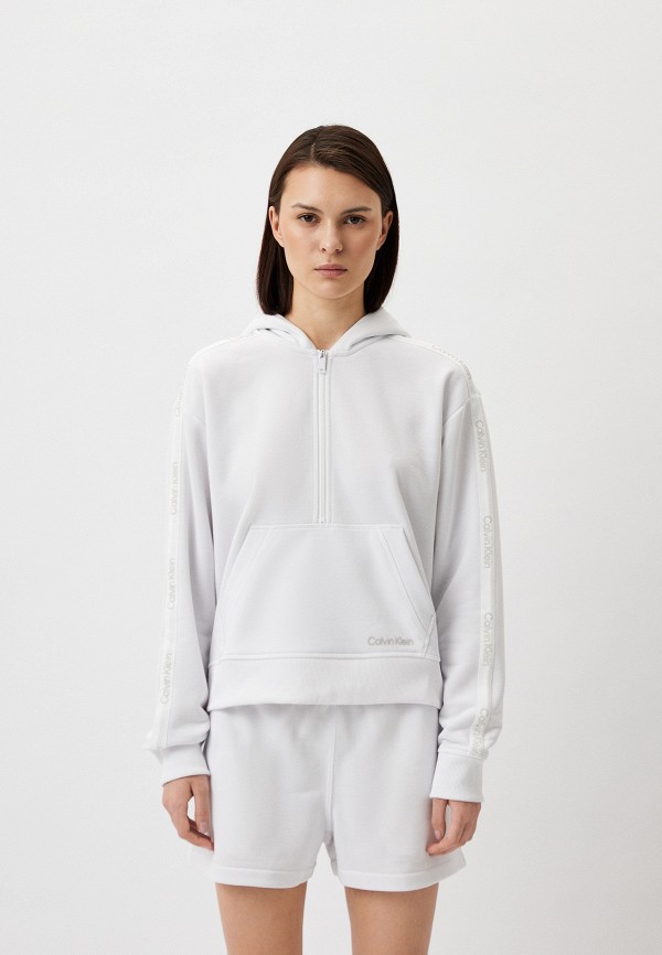 Худи Calvin Klein Performance PW - 1/2 Zip Hoodie (Cropped)