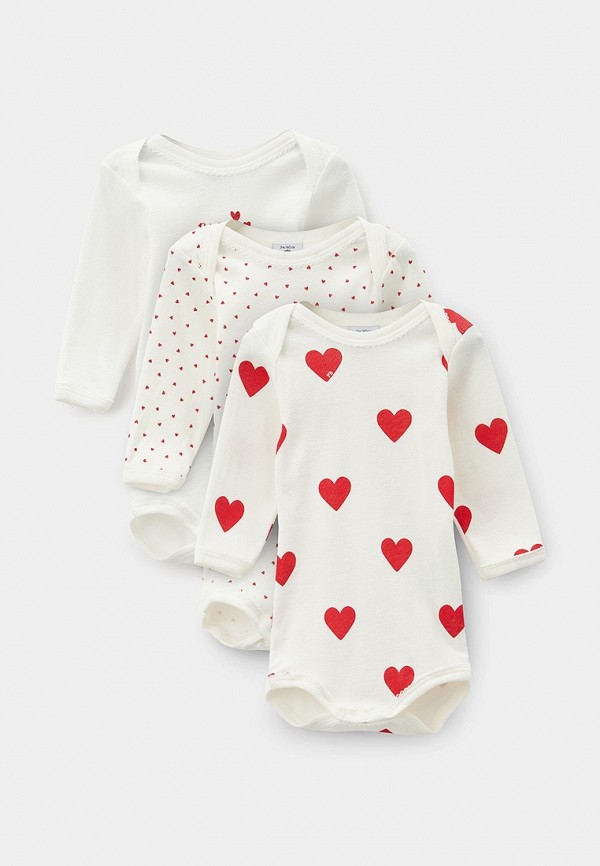 фото Боди 3 шт. petit bateau