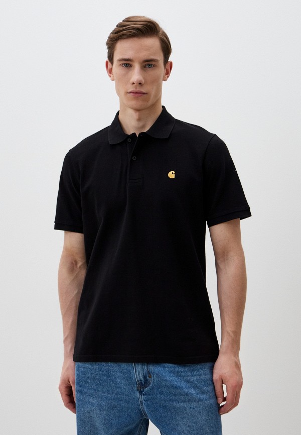 

Поло Carhartt WIP, Черный, Chase Pique