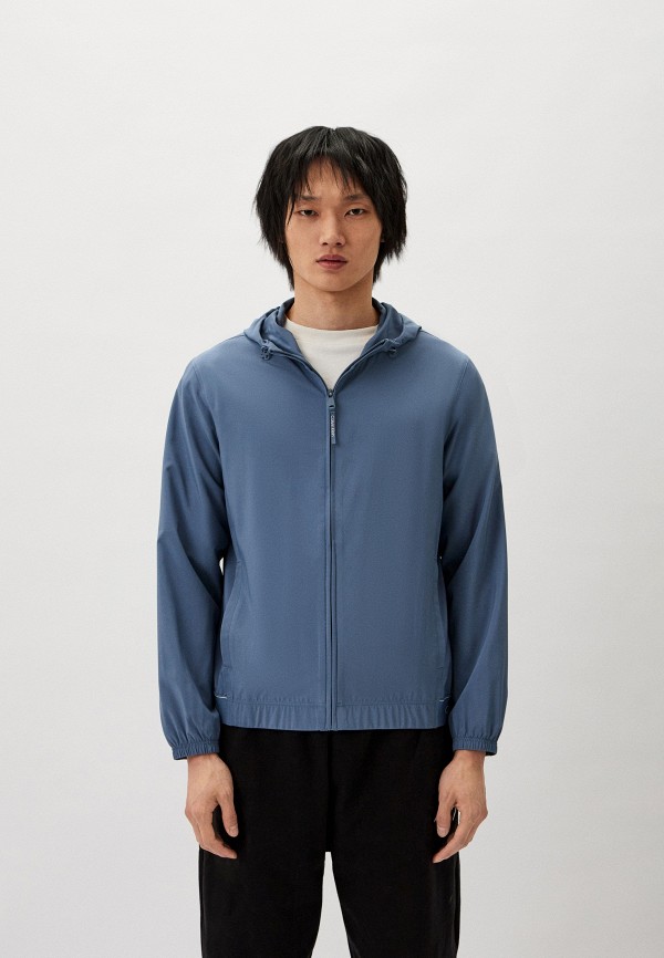 

Ветровка Calvin Klein Performance, Голубой, WO - WIND JACKET