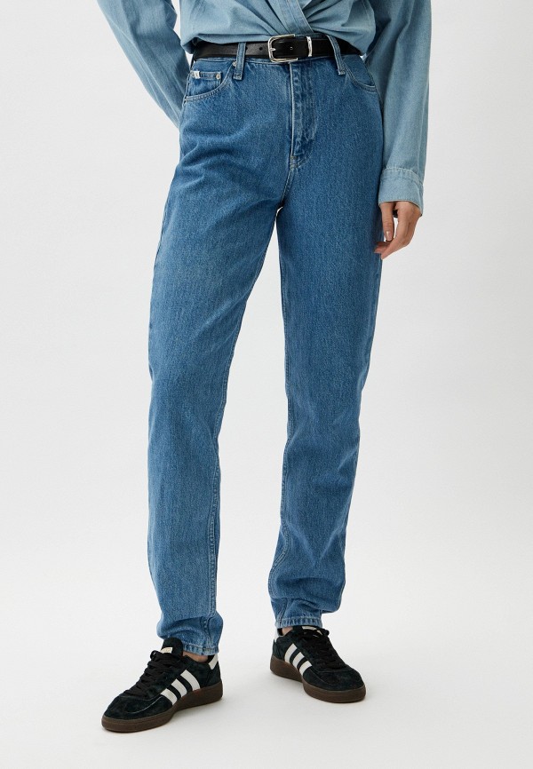 

Джинсы Calvin Klein Jeans, Голубой, MOM JEAN