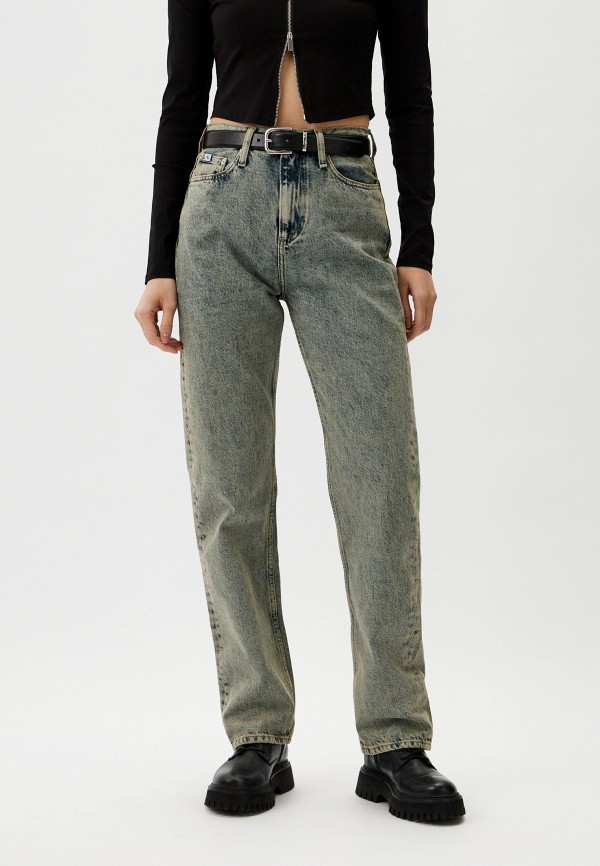 Джинсы Calvin Klein Jeans HIGH RISE STRAIGHT