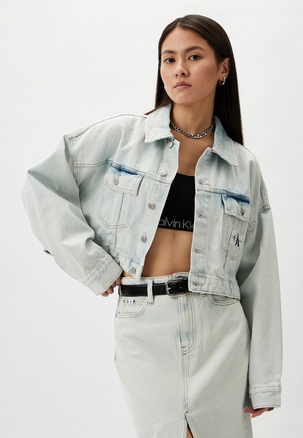 

Куртка джинсовая Calvin Klein Jeans, Голубой