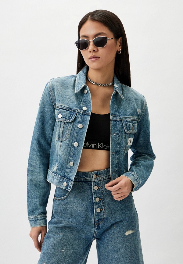 

Куртка джинсовая Calvin Klein Jeans, Голубой