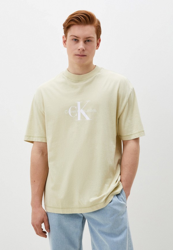 

Футболка Calvin Klein Jeans, Бежевый